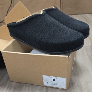 Rothy's Revelvet Black Knit Casual Clogs